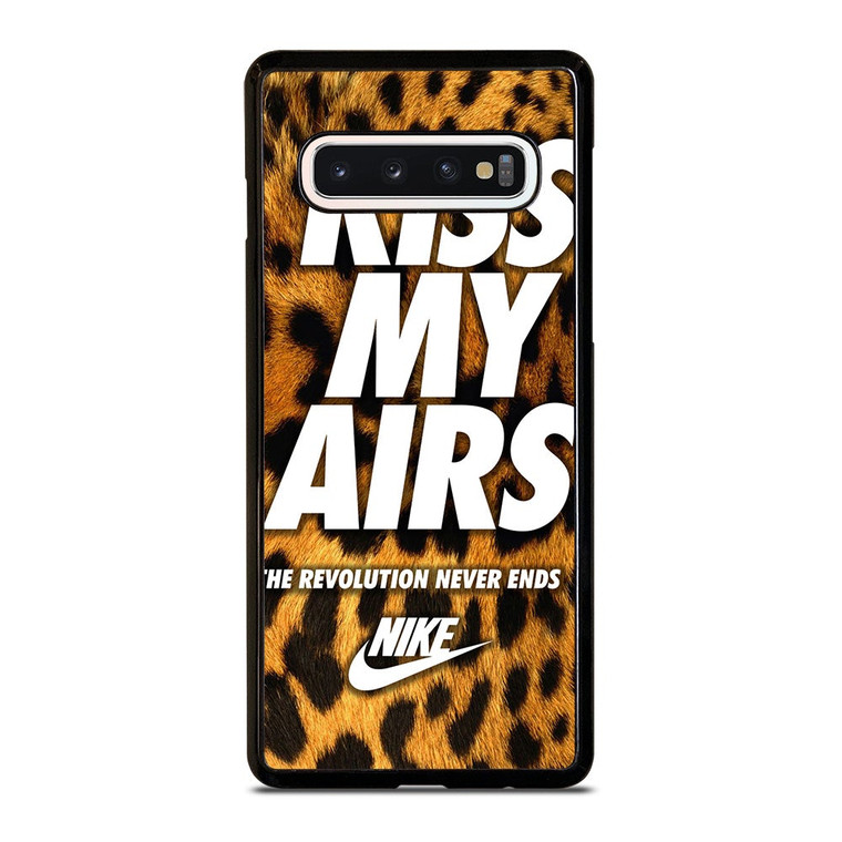 NIKE KISS MY AIRS LEOPARD Samsung Galaxy S10 Case Cover