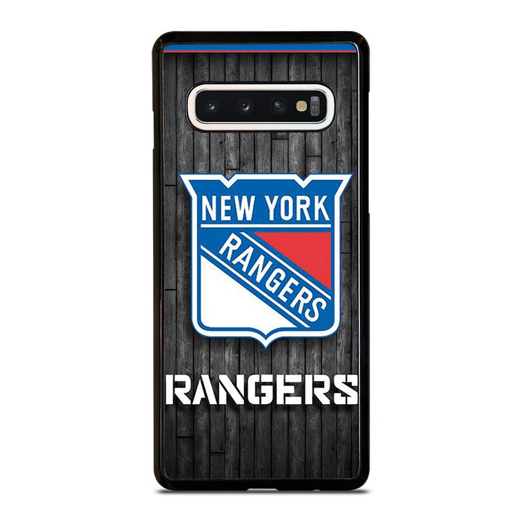 NEW YORK RANGERS WOODEN LOGO Samsung Galaxy S10 Case Cover