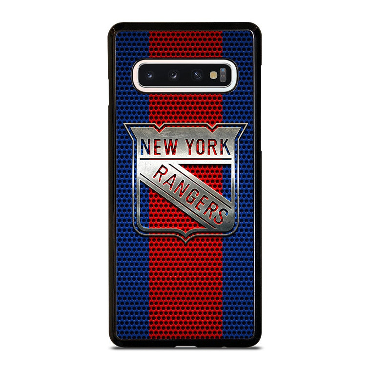 NEW YORK RANGERS LOGO METAL Samsung Galaxy S10 Case Cover