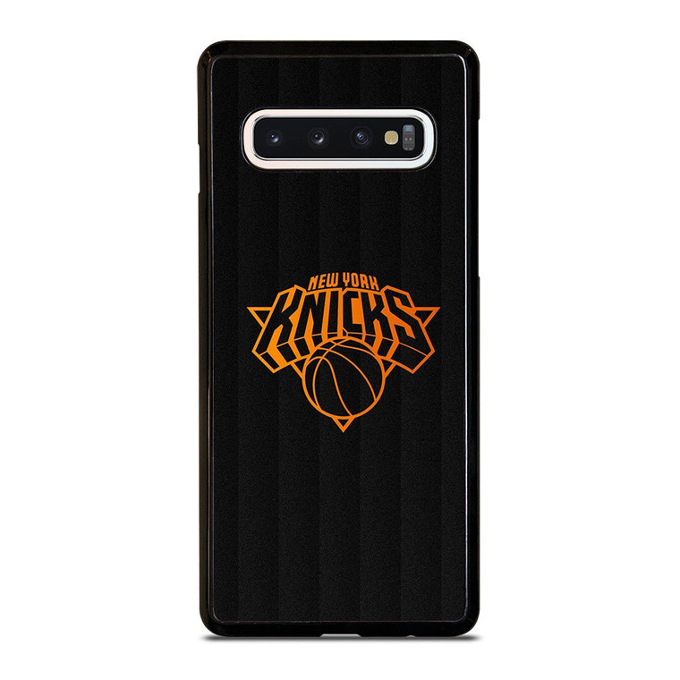 NEW YORK KNICKS LOGO BASKETBALL Samsung Galaxy S10 Case Cover