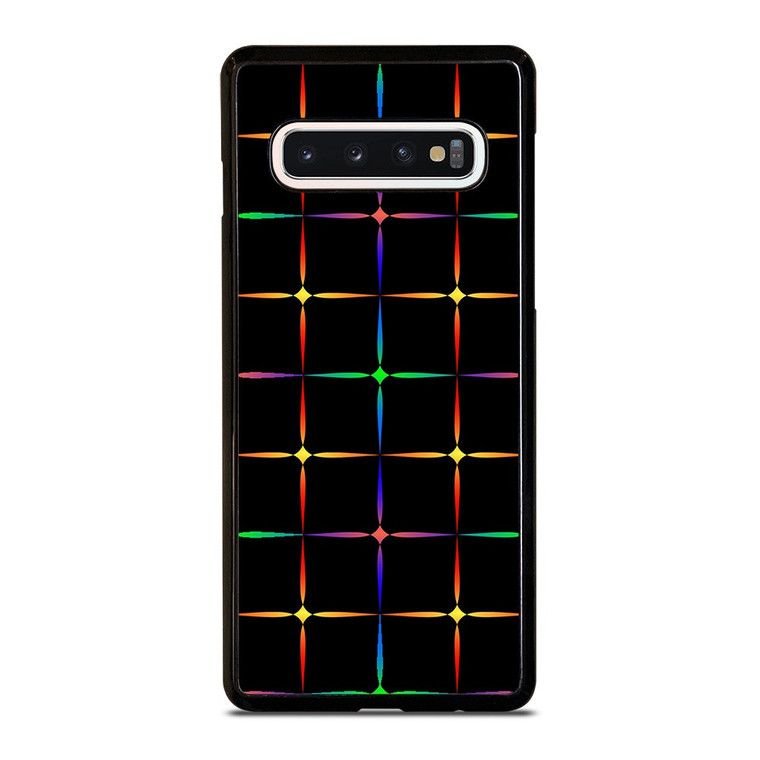 NEON DIAMONDS PATTERN Samsung Galaxy S10 Case Cover