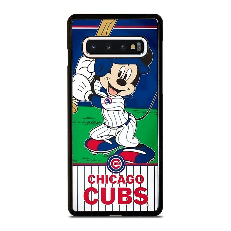 MICKEY MOUSE CHICAGO CUBS Samsung Galaxy S10 Case Cover