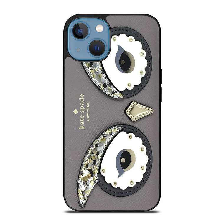 KATE SPADE OWL APPLIQUE iPhone 13 Case Cover