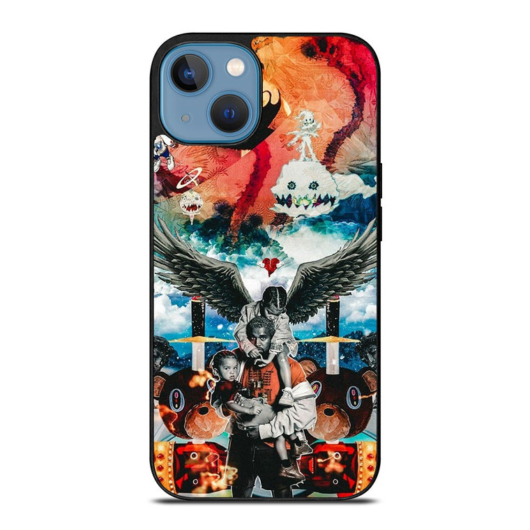 KANYE WEST ANGELS COLLAGE iPhone 13 Case Cover