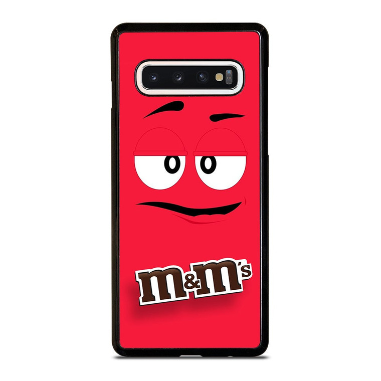 M&M'S CHOCOLATE MASCOT FACE Samsung Galaxy S10 Case Cover