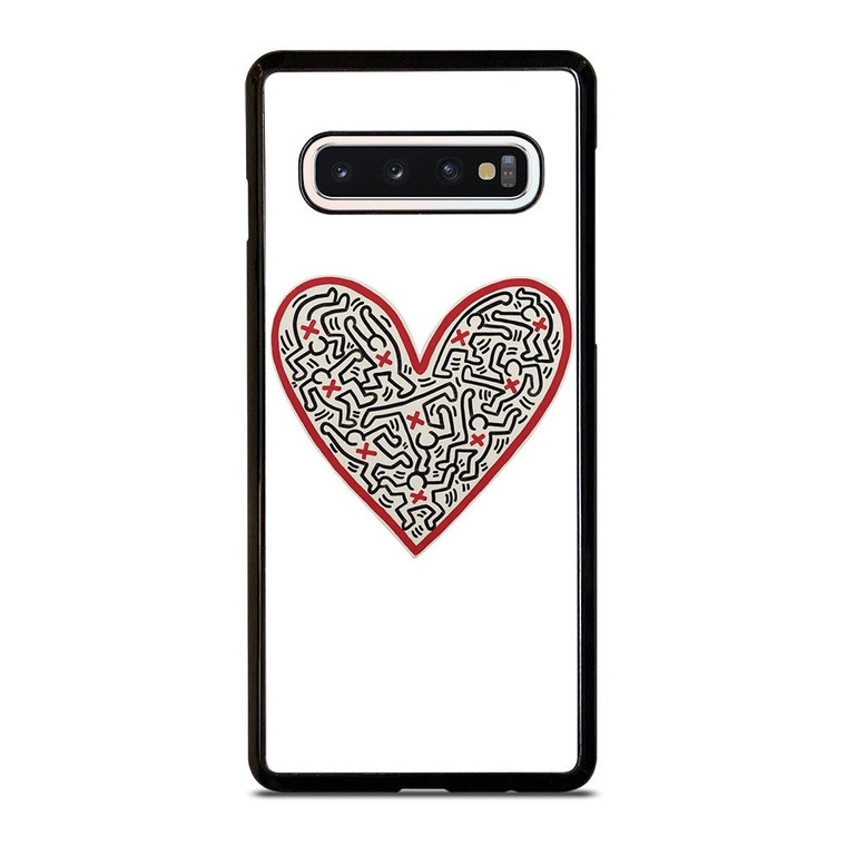 LOVE KEITH HARING Samsung Galaxy S10 Case Cover