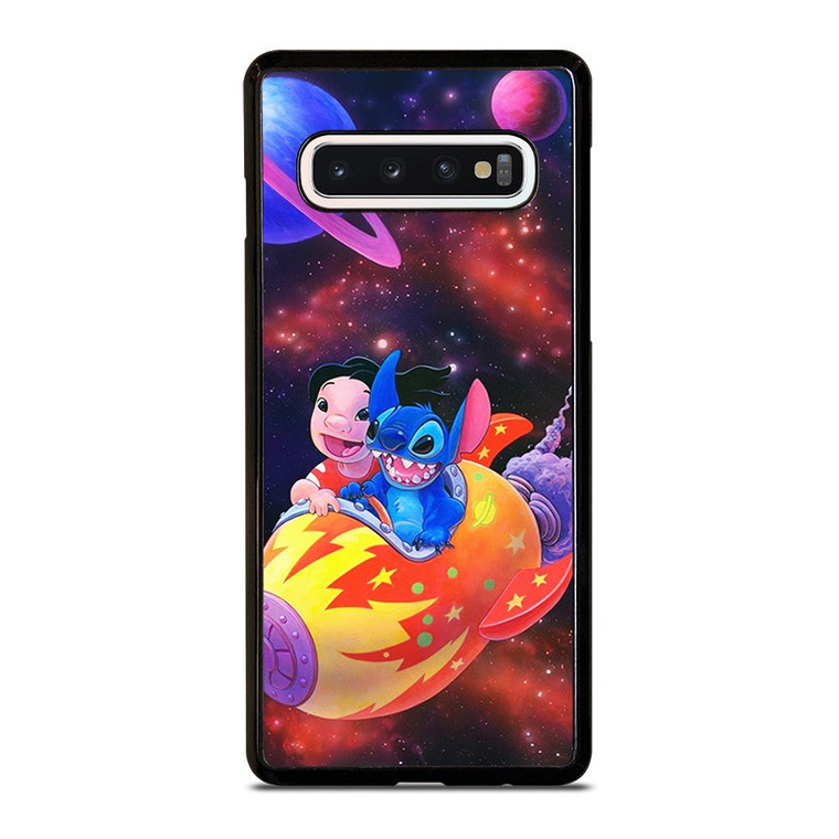 LILO AND STITCH IN ROCKET Samsung Galaxy S10 Case Cover