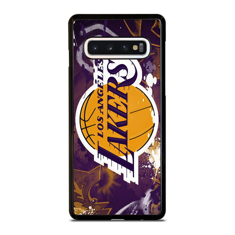 LA LAKERS ART LOGO Samsung Galaxy S10 Case Cover