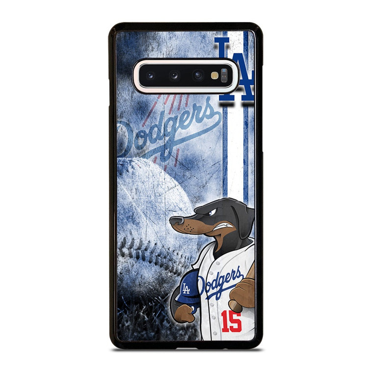 LA DODGERS DOG LOGO Samsung Galaxy S10 Case Cover