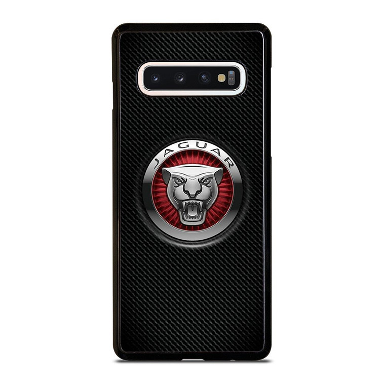 JAGUAR LOGO CARBON Samsung Galaxy S10 Case Cover