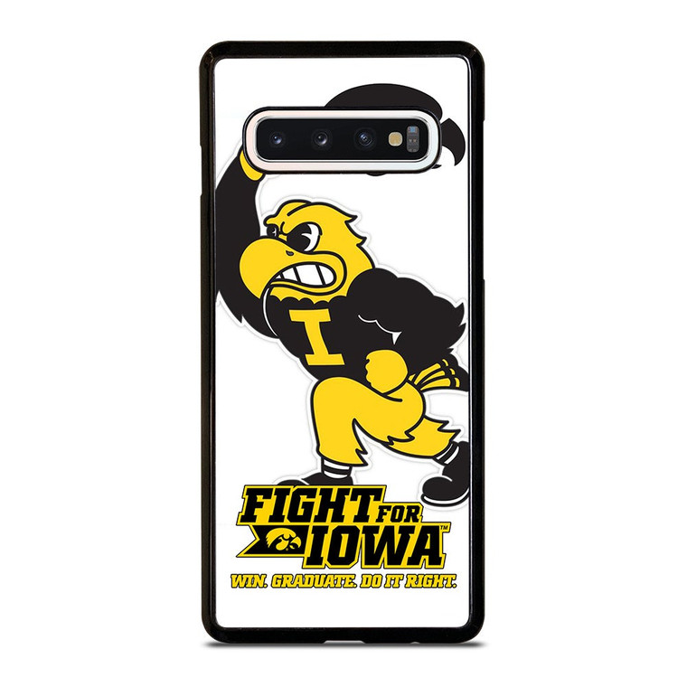 IOWA HAWKEYES MASCOT 2 Samsung Galaxy S10 Case Cover