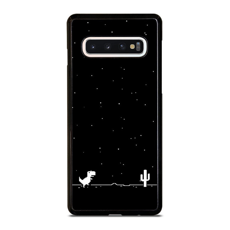 INTERNET ERROR DINOSAUR POLKADOTS Samsung Galaxy S10 Case Cover
