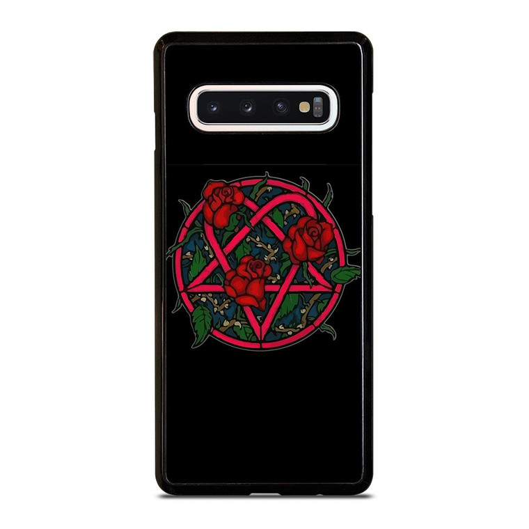 HIM BAND HEARTAGRAM FLOWER Samsung Galaxy S10 Case Cover