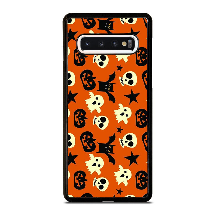 HALLOWEEN GHOST PATTERN Samsung Galaxy S10 Case Cover