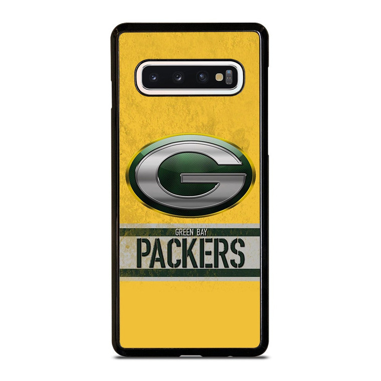 GREEN BAY PACKERS LOGO FOOTBALL Samsung Galaxy S10 Case Cover