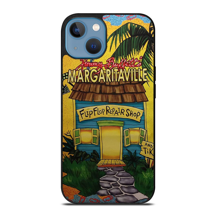 JIMMY BUFFETT MARGARITAVILLE FLIP FLOP iPhone 13 Case Cover