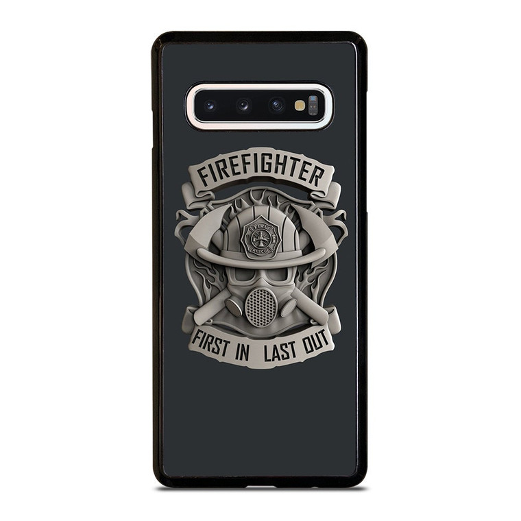 FIRE FIGHTER LOGO LAST OUT Samsung Galaxy S10 Case Cover