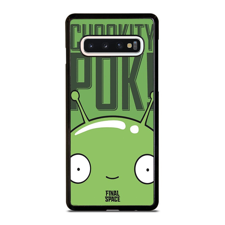 FINAL SPACE CHOOKITY POK MOONCAKE Samsung Galaxy S10 Case Cover