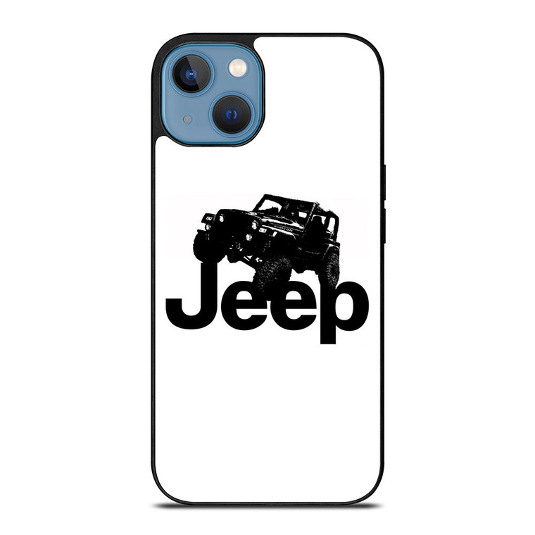 JEEP BLACK LOGO iPhone 13 Case Cover