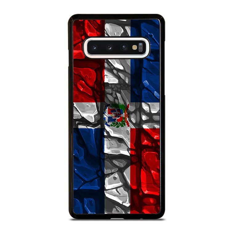 DOMINICAN REPUBLIC FLAG Samsung Galaxy S10 Case Cover