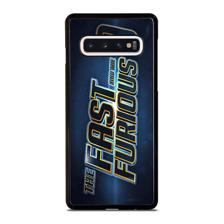 DOM FAST AND FURIOUS 9 LOGO Samsung Galaxy S10 Case Cover