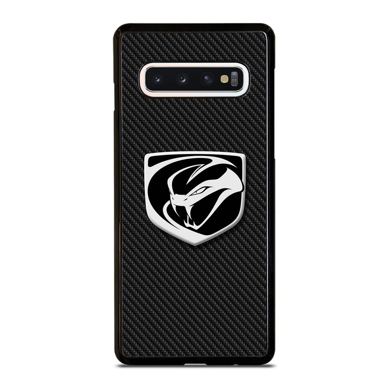 DODGE VIPER LOGO CARBON Samsung Galaxy S10 Case Cover
