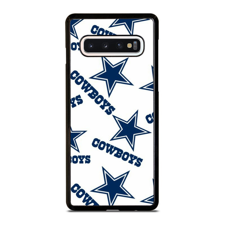 DALLAS COWBOYS LOGO PATTERN Samsung Galaxy S10 Case Cover