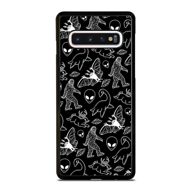 CRYPTID LINE PATTERN Samsung Galaxy S10 Case Cover