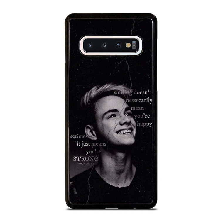CORBYN BESSON WHY DON'T WE QUOTES Samsung Galaxy S10 Case Cover