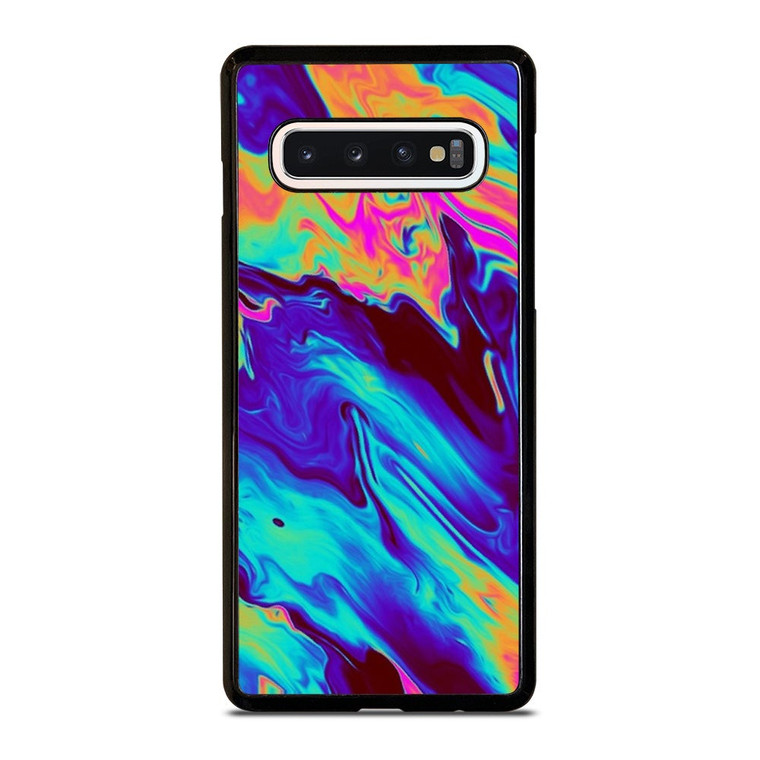COLORFUL CHROME LIQUID Samsung Galaxy S10 Case Cover