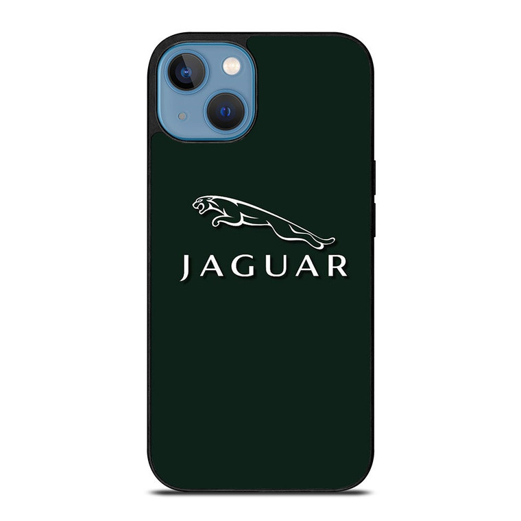 JAGUAR CAR GREEN LOGO iPhone 13 Case Cover