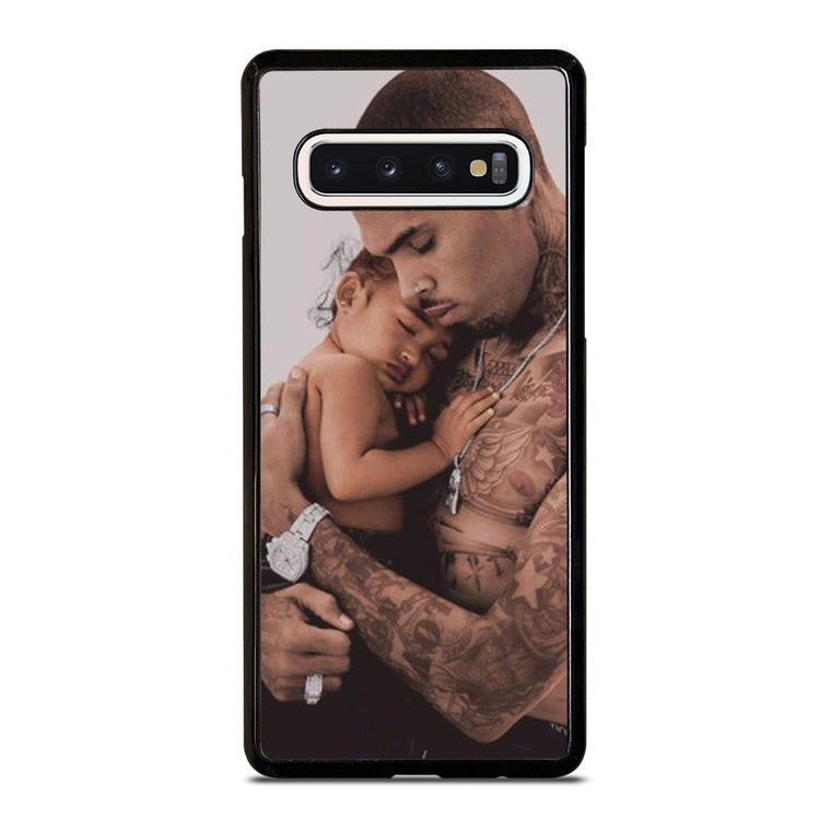 CHRIS BROWN AND BABY Samsung Galaxy S10 Case Cover