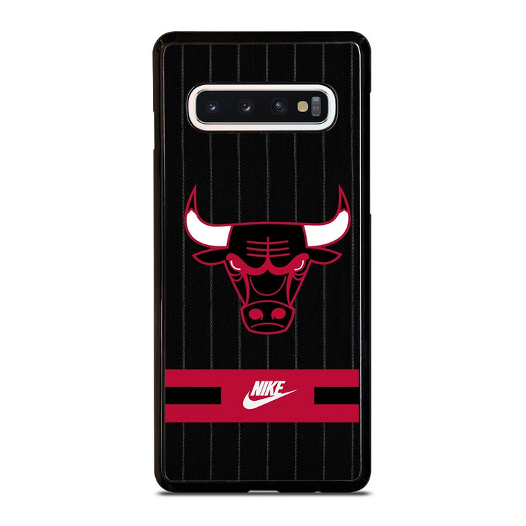 CHICAGO BULLS NIKE STRIPE Samsung Galaxy S10 Case Cover
