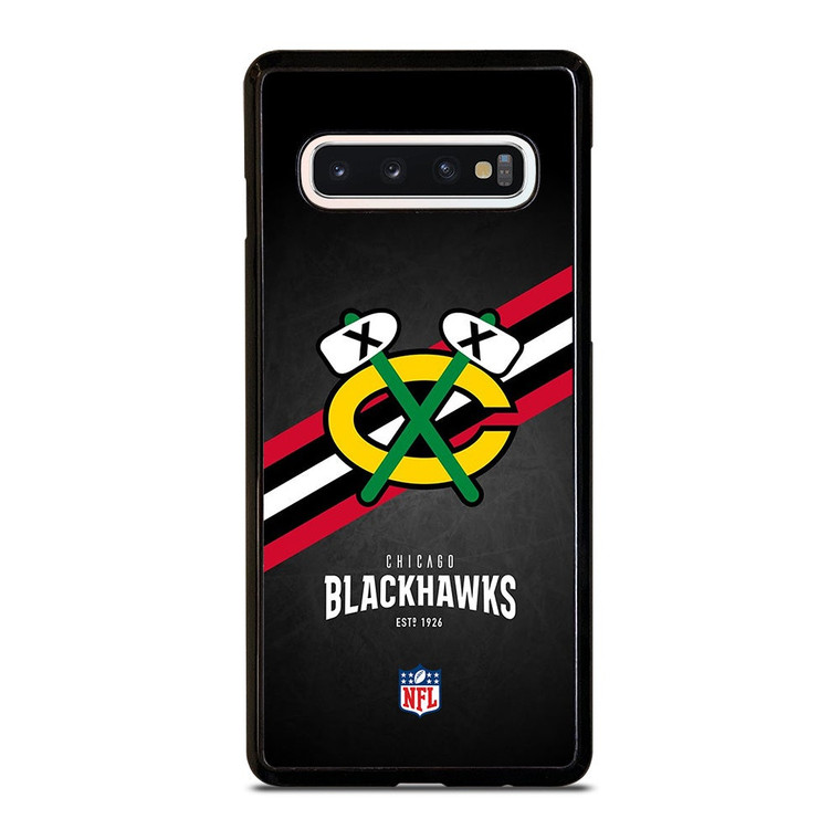 CHICAGO BLACKHAWKS NFL SYMBOL Samsung Galaxy S10 Case Cover