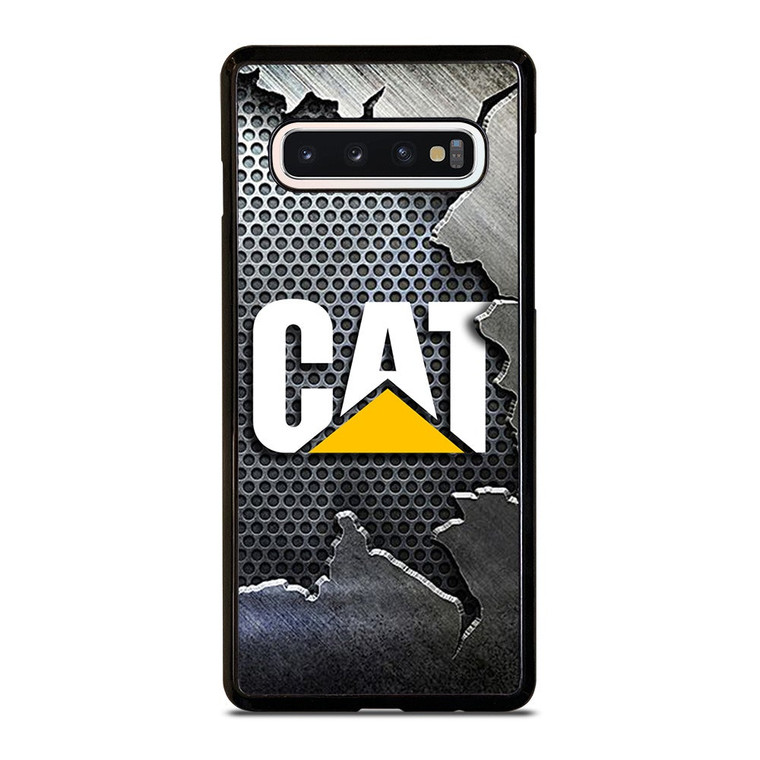 CAT CATERPILLAR EMBLEM Samsung Galaxy S10 Case Cover