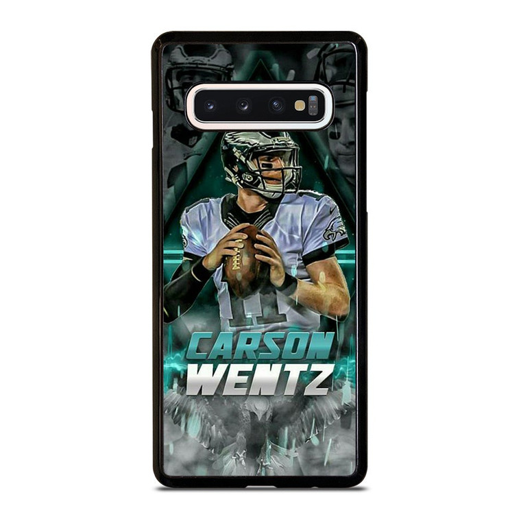 CARSON WENTZ  PHILADELPHIA EAGLES NFL Samsung Galaxy S10 Case Cover