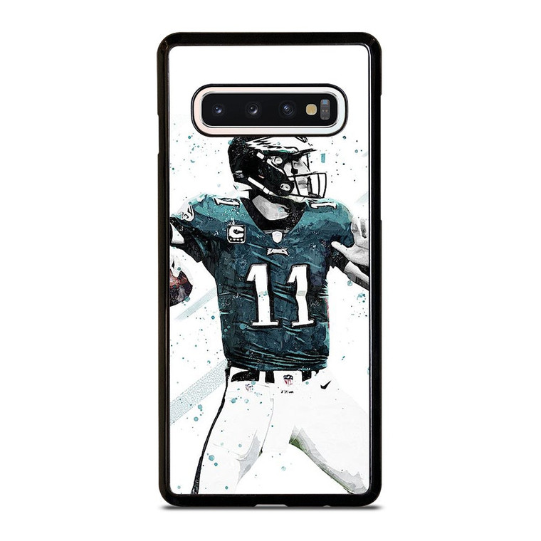 CARSON WENTZ  PHILADELPHIA EAGLES FOOTBALL Samsung Galaxy S10 Case Cover