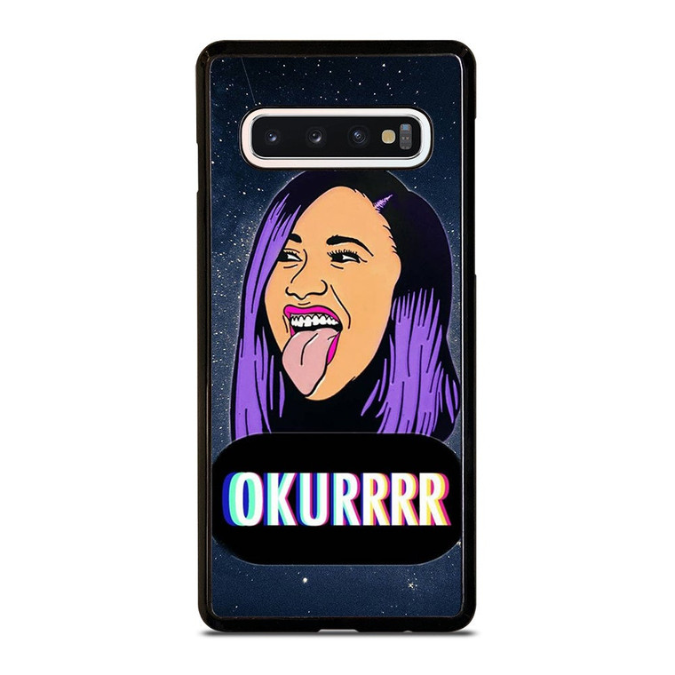 CARDI B FACE CARTOON Samsung Galaxy S10 Case Cover