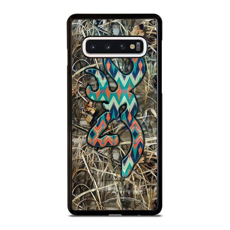 CAMO BROWNING LOGO Samsung Galaxy S10 Case Cover