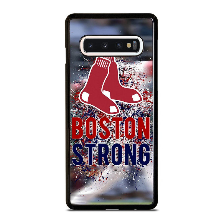 BOSTON RED SOX  STRONG ART Samsung Galaxy S10 Case Cover