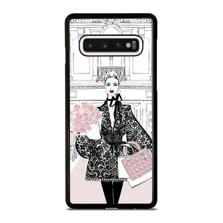 BEAUTY FASHION MEGAN HESS Samsung Galaxy S10 Case Cover