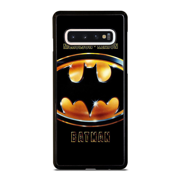 BATMAN LOGO VINTAGE KEATON Samsung Galaxy S10 Case Cover