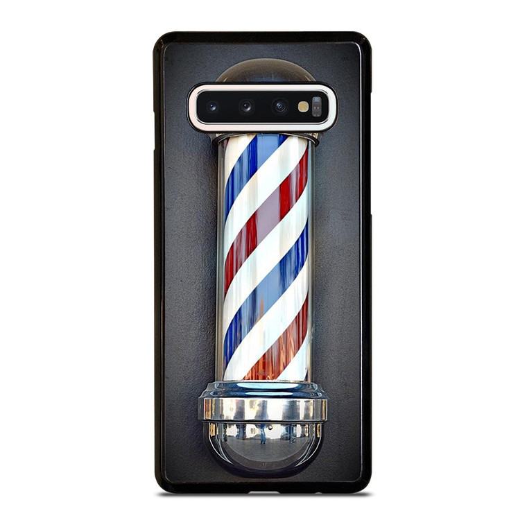 BARBER POLE HAIR CUT SYMBOL Samsung Galaxy S10 Case Cover