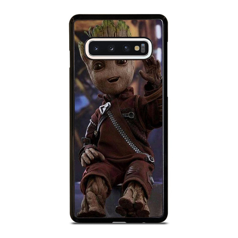 BABY GROOT GUARDIAN OF THE GALAXY Samsung Galaxy S10 Case Cover