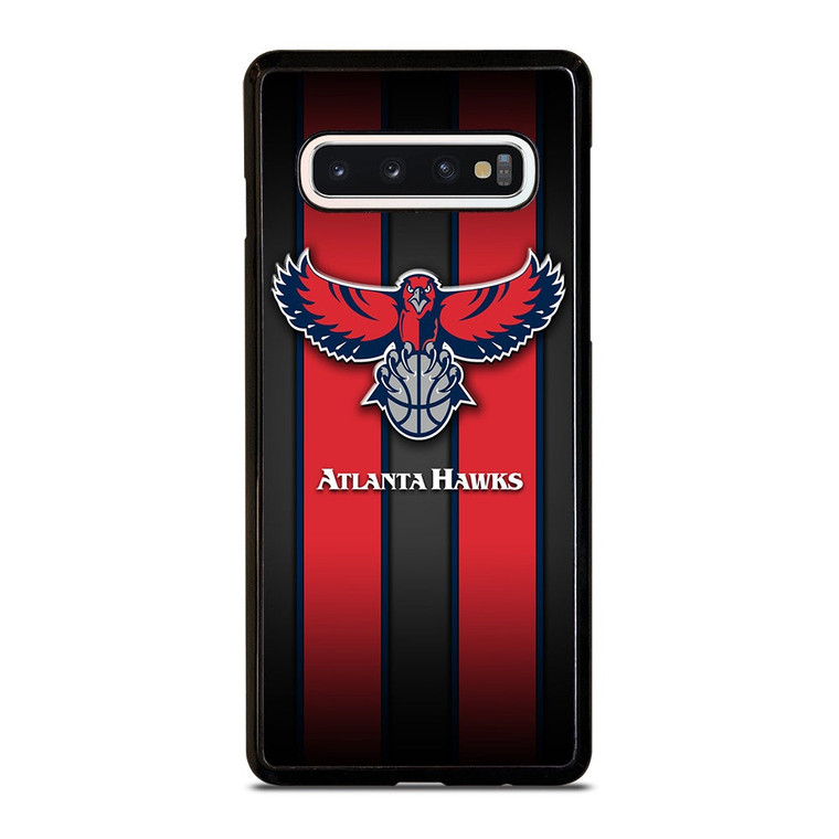 ATLANTA HAWKS STRIPE LOGO Samsung Galaxy S10 Case Cover