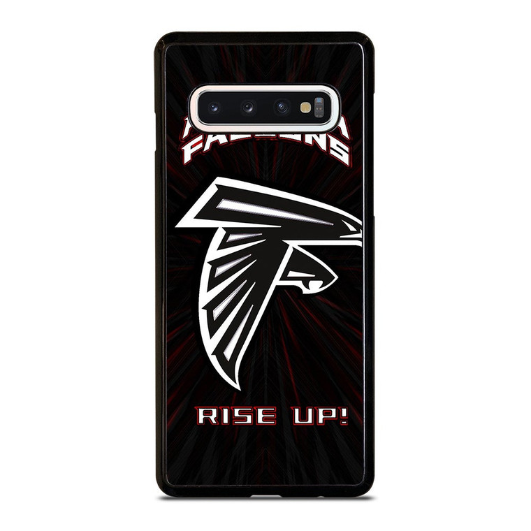 ATLANTA FALCONS RISE UP LOGO Samsung Galaxy S10 Case Cover
