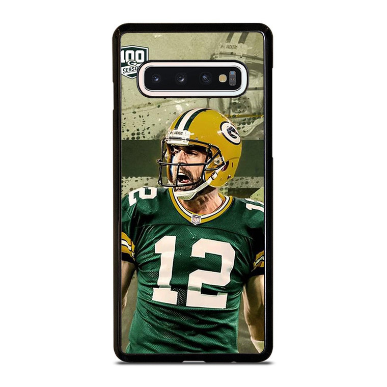 AARON RODGERS PACKERS FOOTBALL Samsung Galaxy S10 Case Cover
