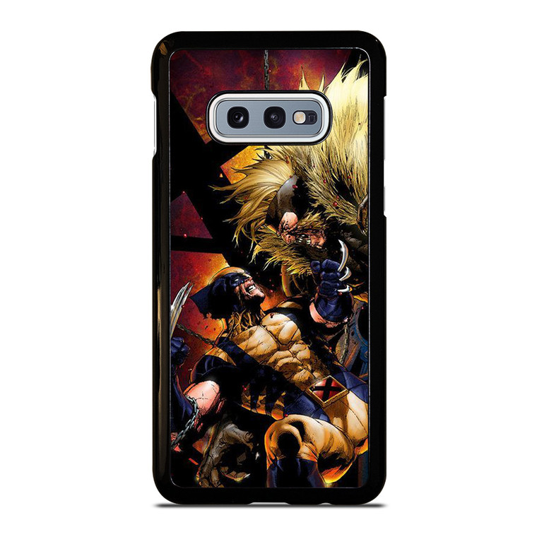 WOLVERINE VS SABRETOOTH Samsung Galaxy S10e Case Cover