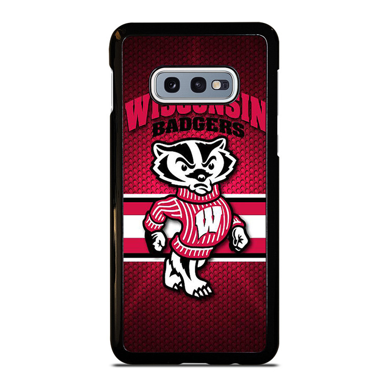 WISCONSIN BADGER FOOTBALL LOGO 2 Samsung Galaxy S10e Case Cover