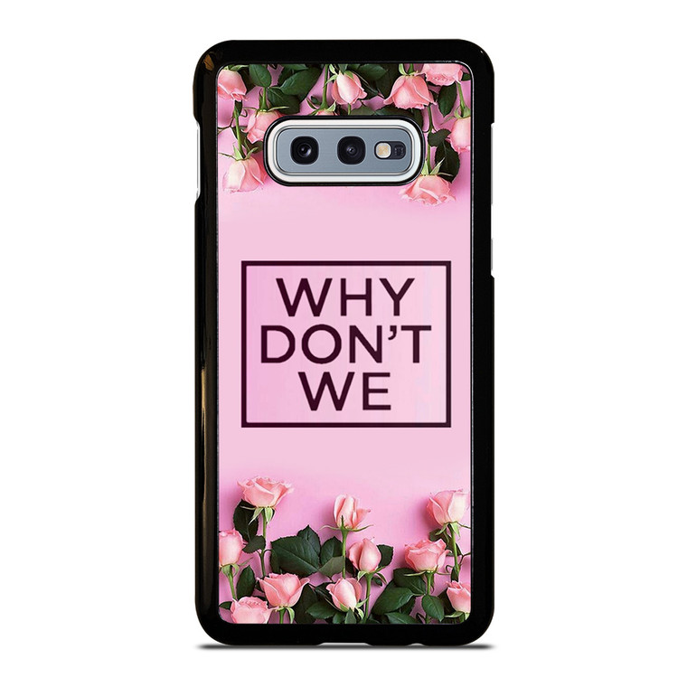 WHY DONT WE PINK FLOWER Samsung Galaxy S10e Case Cover